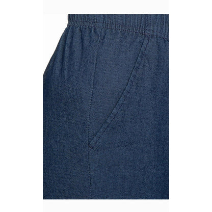 Women's Lightweight Pull-On Denim Jeans with Elastic Waist