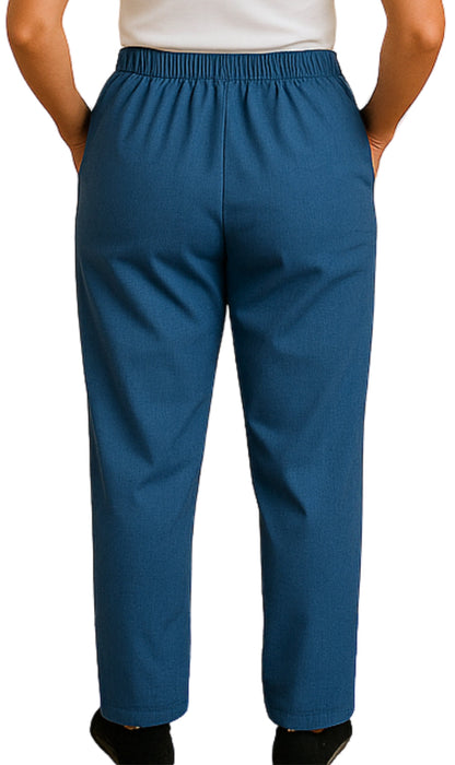 Women's Lightweight Pull-On Denim Jeans with Elastic Waist